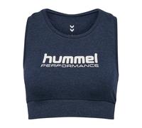 Brassière maintien léger avec logo femme Hummel Pulse Bleu XL