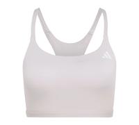 adidas Damen Optime Essentials Workout Light Support Bra, Ice Purple, M
