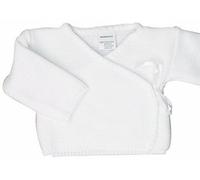 BRASSIERE maternité bebe, idee cadeau naissance, uni cache coeur (0 mois, blanc)