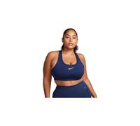 Brassiere nike swoosh a maintien normal bleu femme