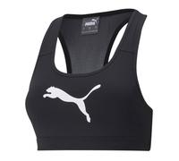 Brassière noire femme Puma Mid Impact 4Keeps S