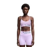 Brassière Puma Hyrox Strappy Pwrmode Violette Femme, Taille S