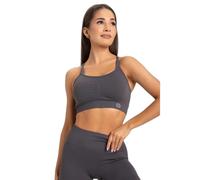 Brassière Push up femme Gym Glamour 2.0 Gris XS
