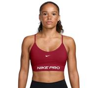 Brassière rembourrée à maintien léger sans coutures femme Nike Pro Rouge L Female