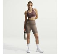 Brassière rembourrée maintien moyen femme Nike Swoosh Noir 2XL Female
