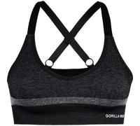 Brassière sans couture femme Gorilla Wear Selah Noir S/M