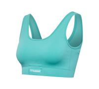 Hummel Alive Seamless Sports Top Bleu M Femme