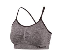 Hummel Ci Scrunch Seamless Sports Top Gris XS Femme