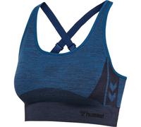 Hummel Cleaa Seamless Sports Top Bleu XS Femme
