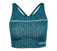 Brassière sans couture femme Hummel MT Drops Bleu XS