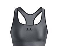 Brassière sans rembourrage femme Under Armour HeatGear Gris XS