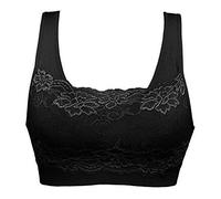 Brassiere Soutiens-Gorge Femme Push-up Brassiere de Sport Soutien Gorge Modal Noirless Bra Grand Maintien sans Couture Plus Taille pour Yoga Quotidien Jogging