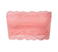 BrassièRe Sport Femme Femmes Un Mot Wrap Poitrine sous-vêtements en Dentelle Femmes Pas d'anneau en Acier Pas de Tasse -dérapant et Ceinture antidérapante Ining de Soutien-Gorge(XL)