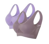 Brassiere Sport Femme Lot de 1/2/3/5 Maintien Fort Soutien-Gorge de Sport Lingerie Push Up Brassiere Sport Femmes sans Couture Confortable pour Quotidien Sport Yoga Brassière Bras Solde Pas Cher