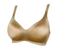 Brassiere Sport Femme sans Coutures, Soutien Gorge Push Up Confortable Optimal Au Quotidien Tissu Doux Et Respirant Maintien DéLicat Couverture Légère sous-Vêtements Élégants pour Tous Les Jours