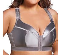 Brassiere Sport Femme, Soutien-Gorge Confortable sans Armatures avec Soutien Intégral et Couverture Latérale pour Une Naturelle