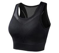 BrassièRe Sport Femme - Soutien-Gorge de Sport féminin avec Coussinets intégrés et Dos ajouré pour Un Maintien Optimal et Une Respiration Parfaite Le Yoga