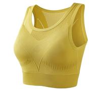BrassièRe Sport Femme - Soutien-Gorge de Sport féminin avec Coussinets intégrés et Dos ajouré pour Un Maintien Optimal et Une Respiration Parfaite Le Yoga