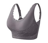 Brassiere Sport Femme Soutien-Gorge Grandes Tailles De Sport en Dentelle avec Boucle Latérale, sans Fil, sans Couture, Croisé sur Le Devant, for Femmes Soutien Gorge Sport