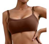 Brassière Sport Femme Soutien Gorge Maintien Extreme Brassiere Minimiseur avec Armature Push Up Forte Poitrine De Top Intégré Post Operatoire Cœur Croisé sans Coton Bra Dos