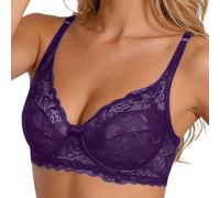 Brassiere Sport, Soutiens-Gorge Classiques D'éTé Léger Ajustable Et Non DéTachable avec Armatures en Acier Et Bonnets Rembourrés pour Femmes