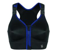 Thuasne Brassière de sport Eaz'ip Evo zippée Maintien fort Femme 90E Noir