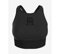 Brassière Tommy Hilfiger Mid Intensity Monogram Tape noir intense - S