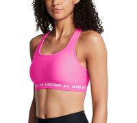 Under Armour Crossback Medium Support Sports Top Rose XS Femme