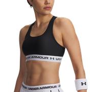 Under Armour Mid Crossback Sports Bra Noir M Femme