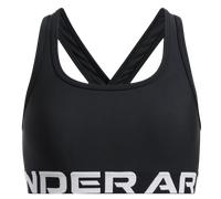 Soutien-gorge de sport Under Armour Crossback noir blanc fille - L