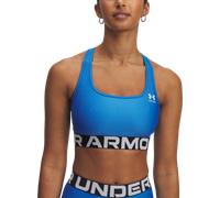 Soutien-gorge de sport Under Armour HeatGear Mid Branded bleu vif - M