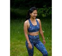 Brassière yoga mésange motif voie lactée