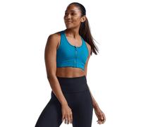 Brassière zippé maintien moyen femme 2XU Motion Bleu