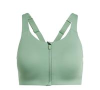 Brassière zippée maintien fort femme adidas TLRD Impact Luxe Vert 80A