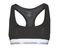 Brassières femmes Calvin Klein Jeans MODERN COTTON UNLINED BRALETTE Noir EU L
