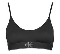 Brassières femmes Calvin Klein Jeans UNLINED BRALETTE Noir EU M