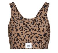 Brassières femmes Emporio Armani EA7 TRAIN SPORTY 4EVER W SPORT BRA - TRAIN SPORTY 4EVER W SPORT BRA Marron EU S