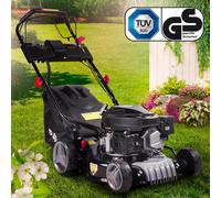 BRAST tondeuse thermique 41cm 144cc 4,1cv bac 40l 4tps hauteur de coupe 25-75mm