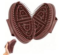 Brateuanoii 2 Pièces Brosse de massage des méridiens, Brosse de pressopoint des méridiens, Brosse de massage, Peigne de Massage méridien amincissant pour tout le corps peigne de relaxation