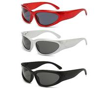 Brateuanoii Lunettes De Soleil Homme, Lunettes De Soleil Polarisées, Surlunettes De Soleil, Lunettes De Soleil Dames, Y2K, Lunettes De Soleil Conducteur, Course, Vélo, Lunettes De Soleil De Golf UV400