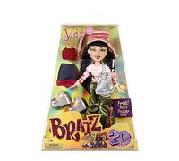 Bratz 20 Ans Édition spéciale Poupée mannequin originale Jade - Emballage & affiche holographiques - À collectionner - Réplique de la version de 2001 - Contient 2 tenues, chaussures, sac & +