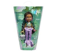 Bratz Fashion Pixiez Sasha - Poupée Fantaisie à Collectionner avec de Vrais vêtements et Accessoires, Les Ailes se transforment en Bague, Mauve