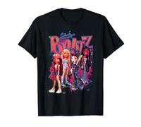 Bratz Girls On Neon Pink Fire T-Shirt