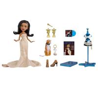 Bratz Poupée Mannequin Tyla avec Deux Tenues et Un bébé Tigre | Poupée de collection, robe sculpturale effet sable, tenue de scène, mini-vinyle, coffret d'exposition, accessoires