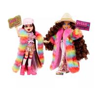 Bratz Poupées Mannequin Édition Spéciale JimmyPaul - Mois des Fiertés- ROXXI & NEVRA - 2 Poupées Mannequin, Tenues, Affiches, Accessoires, Socles & + - Entièrement Articulée - À Collectionner, 3 ans +