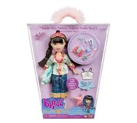 Bratz Slumber Party - Poupée Mannequin Jade - avec 2 Pyjamas, Peluche et Accessoires - Convient aux Enfants et aux Collectionneurs