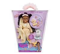 Bratz Slumber Party - Poupée Mannequin Sasha - avec 2 Pyjamas, Peluche et Accessoires - Convient aux Enfants et aux Collectionneurs