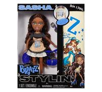 Bratz Stylin' Sasha - Poupée Mannequin avec T-Shirt Personnalisable, avec Accessoires, Jouets Mignons pour Filles