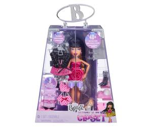 Bratz What'z in My Closet Coffret - Poupée Mannequin Dana, + de 40 Tenues | Coffret dressing avec miroir, 3 tenues, 4 paires de chaussures, 2 sacs à main et plus de 40 combinaisons possibles