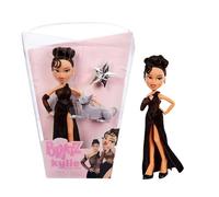 Bratz Poupée mannequin Kylie Jenner Night – Robe de soirée, chien et poster – Rose